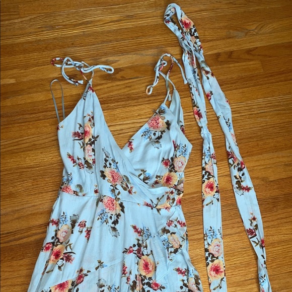 Superdown ‘Elena’ Mini Dress in Blue Multi, Size S - Picture 7 of 7